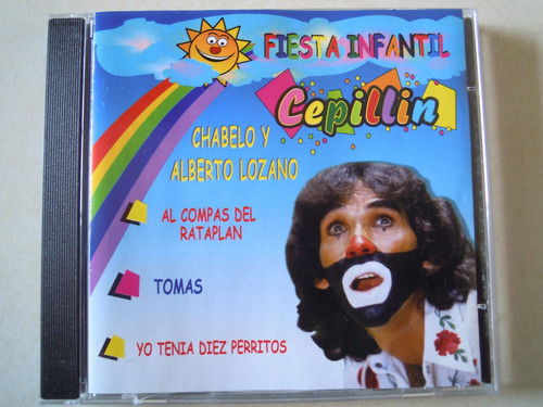 Chabelo Y Alberto Lozano Cd Fiesta Infantil Cepillin Disco 3