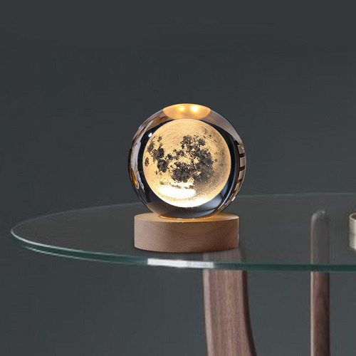 Lámpara Nocturna Decorativa Planetaria Con Forma De Bola De