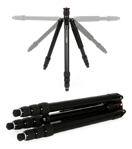 Tripé / Monopé Kingjoy A-1318 Com Cabeça Ball Head Até 18kg