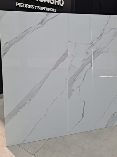 Porcelanato Carrara Polaris Pulido Slim 60x120