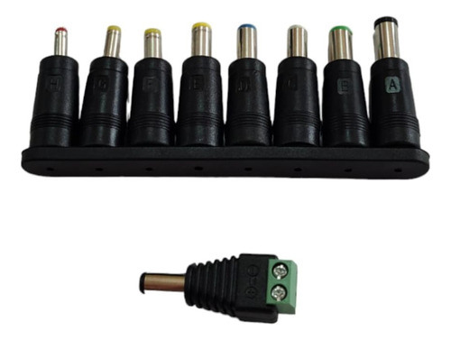 Kit De 8 Puntillas Para Cargador De Laptop Con Conector Dc