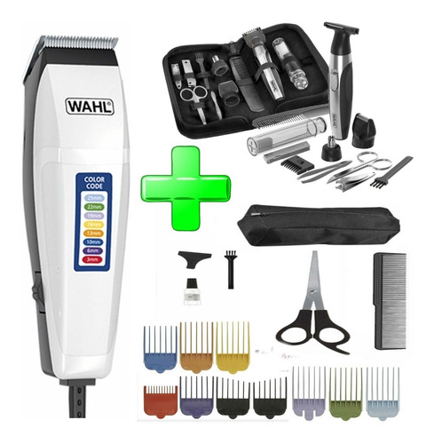 Maquina Cortar Pelo Wahl Color Code 2019 + Nasal + Patillera