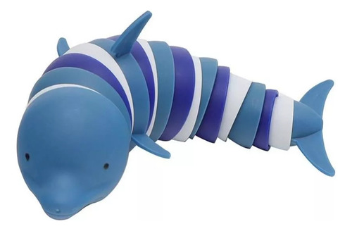 Juguete Sensorial Articulado Con Forma De Tiburón Realista F