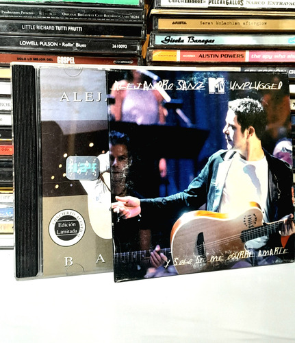 Pack Alejandro Sanz Basico + Single Cd Original - Germanes