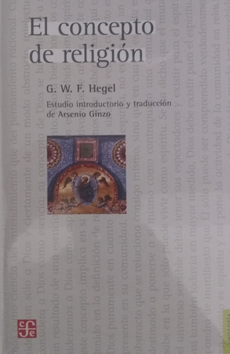 Libro El Concepto De Religión