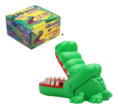 Juguete De Truco Para Padres E Hijos Con Forma De Cocodrilo Color New Crocodile Color Box