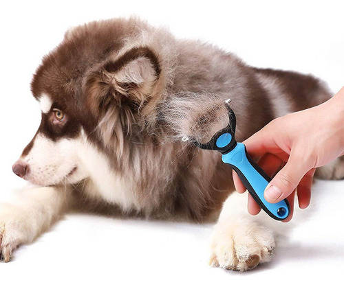 Cepillo Removedor De Pelo Para Perros Con Rastrillo Para Per
