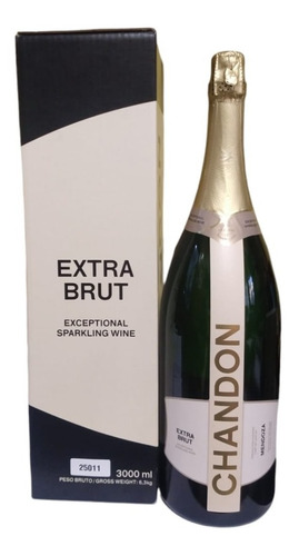 Champagne Chandon Extra Brut .botellon 3000 Ml