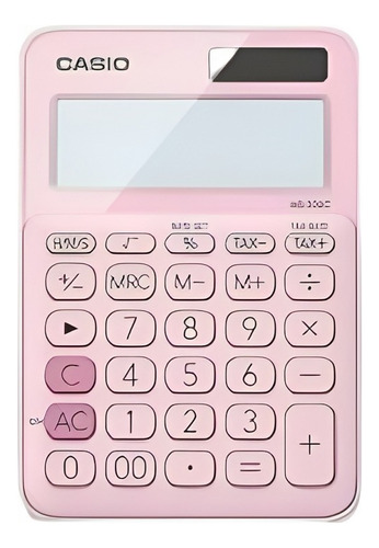  Calculadora Mini Escritorio Casio Mx-12b Rosa