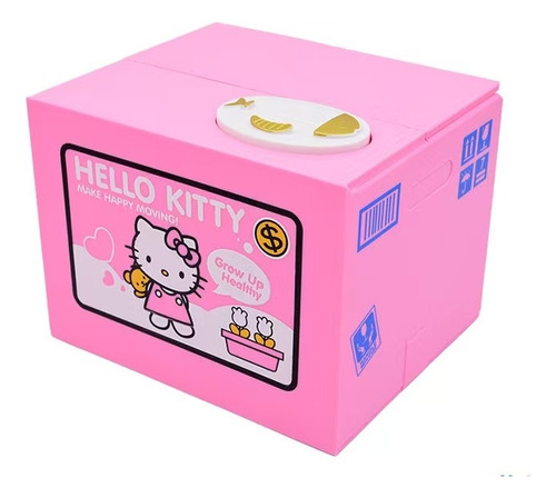 Kt Cat Hucha Robo Monedas Sonido Electrónico Regalo
