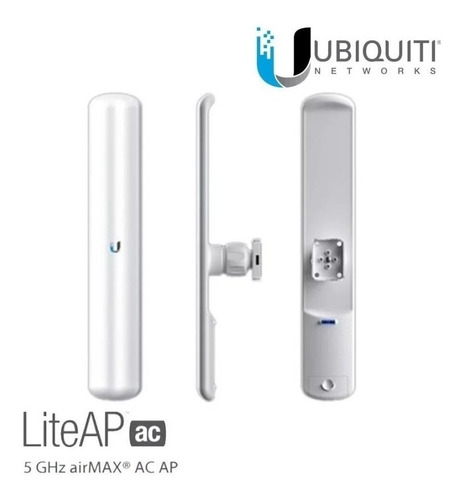 Antena Ubiquiti Lap 120º Airmax  Liteap Ac Hasta 450mbps