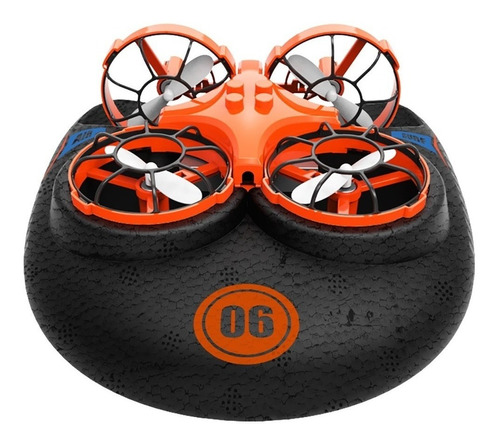 Drone Eachine E016F black y orange 2 baterías