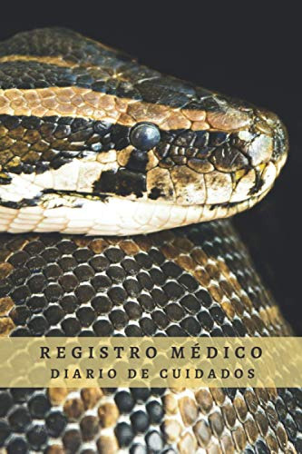 Registro Medico - Diario De Cuidado Y Atencion Para Tu Boa C