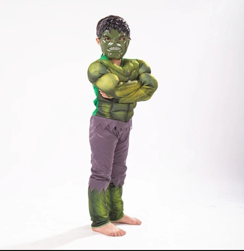 Disfraz De Hulk Talla L (9 A 11 Años)