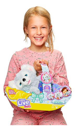 Bicho De Pelúcia Little Live Pets Cozy Dozy Kip Koala Com So