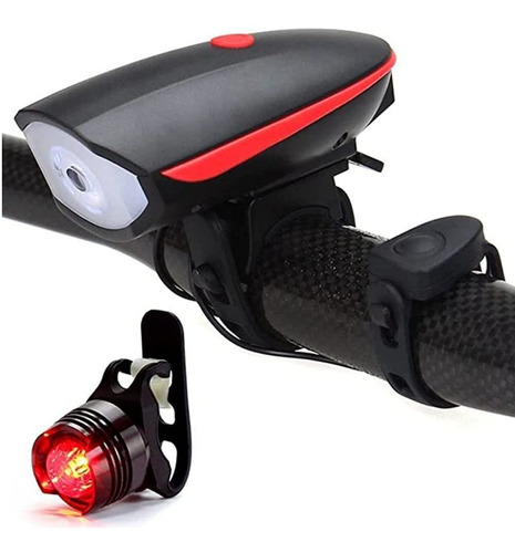 Moto Usb Juego De Luces De La Bicicleta Recargable Inst...