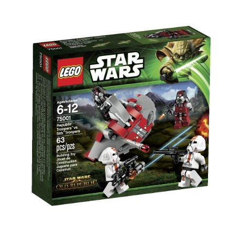 Lego Star Wars Republic Troopers Vs Sith Troopers 75001