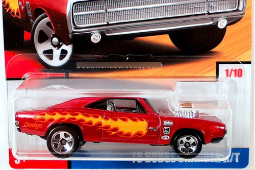 Hot Wheels # 01/10 - '70 Dodge Charger R/t - 1/64 - Frf31
