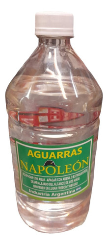 Aguarras Botella 1lt Pintura Obra Solvente Calidad