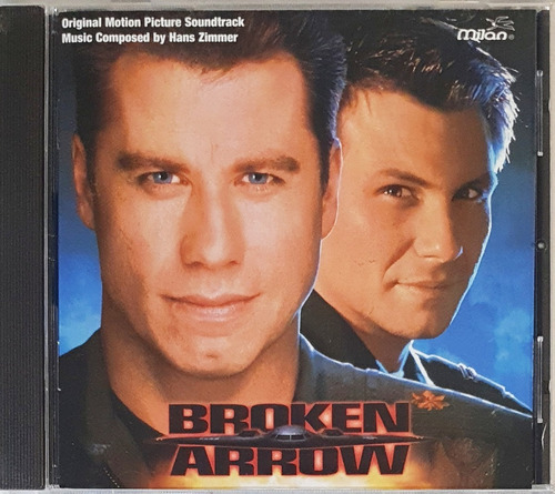 Cd Broken Arrow Hans Zimmer Trilha Sonora Importado Impecáve