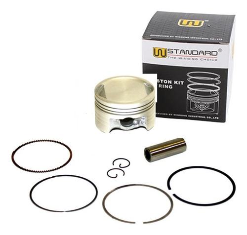 Piston Completo Std 57.3mm Honda Gl150 Xr150l Wstandard