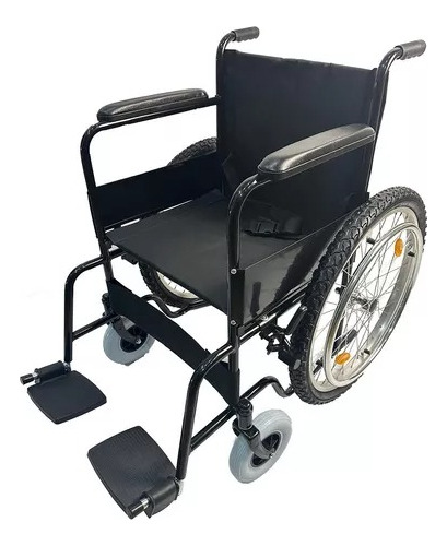 Silla De Ruedas Llanta Todo Terreno Plegable Uso Rudo Sc