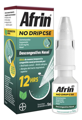 Afrin No Drip Cse Descongestivo Nasal 15ml