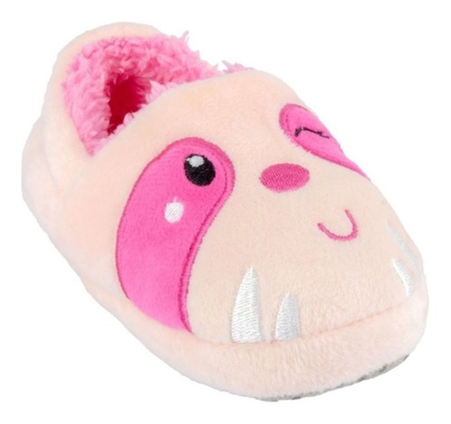 Pantufa Infantil Antiderrapante Menina Bebe Preguiç Pimpolho