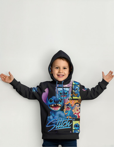 Sudadera Lilo & Stitch Disney Pelicula Unisex Infantil