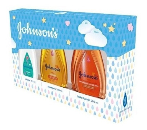 Pack Johnson & Johnson Baby Shampoo. + Baño Liquido +colonia