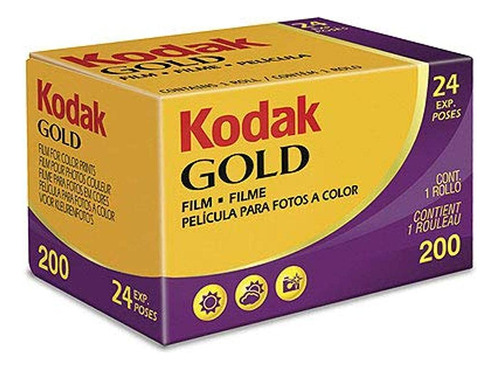 Kodak Gold Mm Pelicula Negativa Color Iso