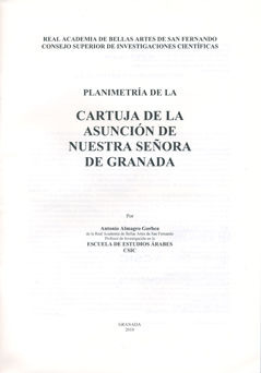 Planimetria De Cartuja Asuncion Nuestra Seã¿ora De Granad...