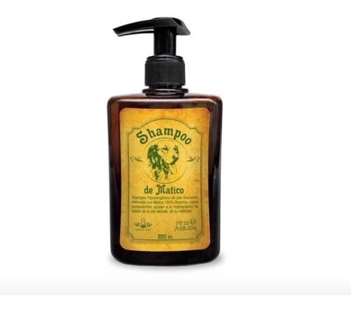 Shampoo Y Spray Orgánico De Matico Para Perros, 2 Unidades