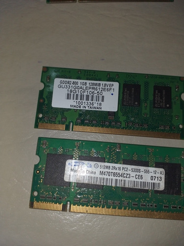 Dos Menorias Ddr2 1 Gb (dos Menorias Ddr2 1 Gb)