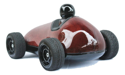 Carrinho De Madeira Maciça, Miniatura Formula 1, Decoração