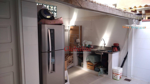 Casa Com 2 Dormitórios À Venda, 115 M² Por R$ 530.000,00 - Embaré - Santos/sp - Ca0035
