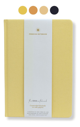 Sunlight Premium Notebook Ideal Para Journaling Amarillo A5 