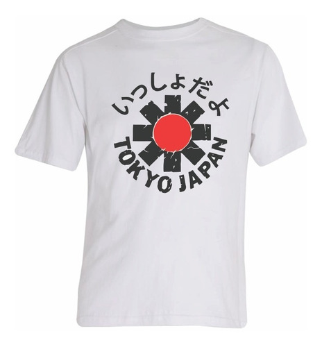 Remera Red Hot Chili Peppers Tokio Japon Rock Algodon