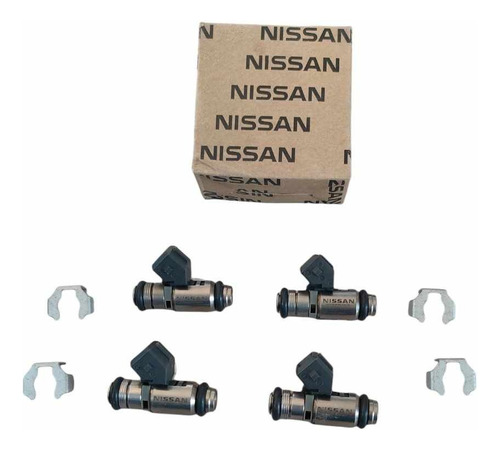 4x Inyector Combustible Gasolina Platina Clio Megane Aprio