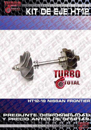 Turbo Kit De Eje Ht12-19d Nissan Frontier Motor 27d # 047282