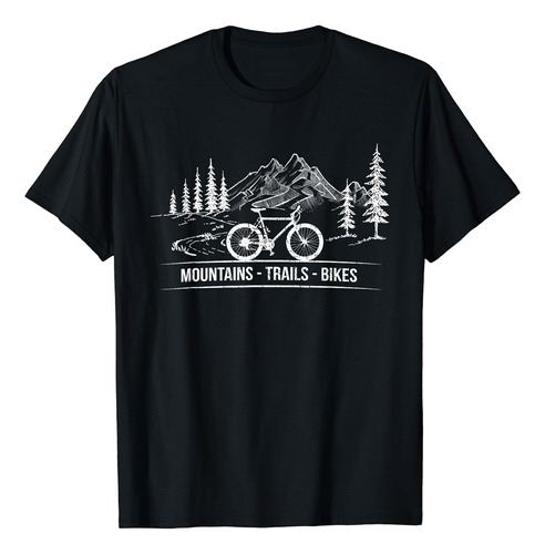 Mountain Trail Bikes - Camiseta Para Ciclistas