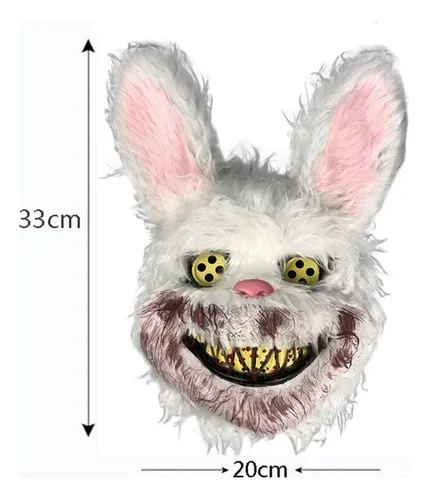 Máscara Hecha A Mano, Máscara De Cosplay De Terror Con Oso C