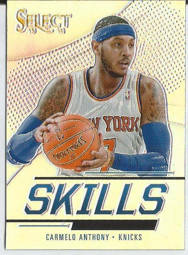 2013-14 Panini Select Carmelo Anthony Skills Prizms Knicks