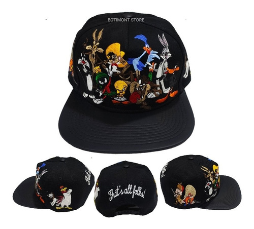 Gorras Bordadas Loney Tunes, Bugs Bunny, Tazmania, Lucas.