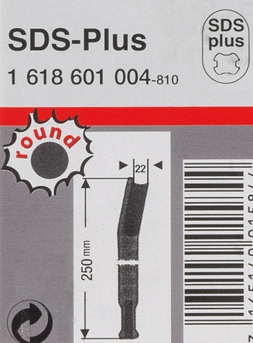 Cincel De Acanalar Sds-plus Bosch 250x22mm