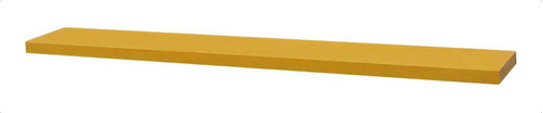 Prateleira 60 X 20cm Amarela Suporte Invisível