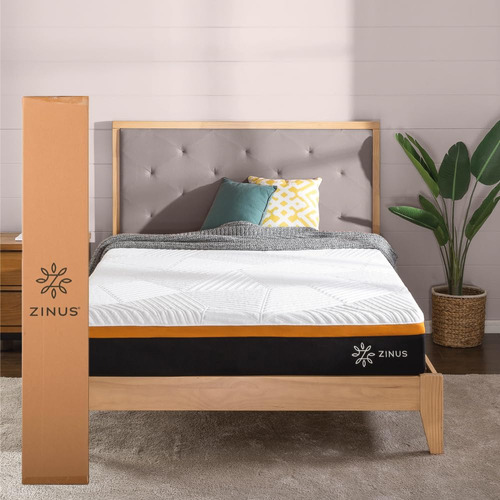 Colchón Individual De Memory Foam Y Resortes Independientes