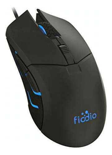 Fiodio Wired Gaming Mouse, 5500 Dpi, Breathing Light, Color Negro-rgb
