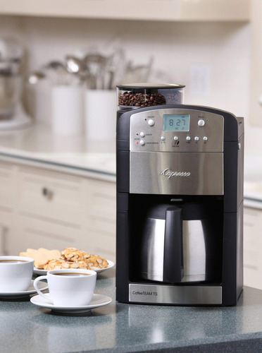 Cafetera Capresso 465 Coffeeteam Ts Para 10 Tazas Con Molini