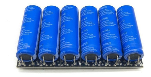 Para Módulo De Supercapacitor 16v 1.6f Farad 2.7v 10f.